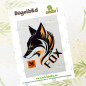 Preview: Bügelbild Fox